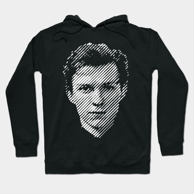 Tom Holland white halftone Hoodie by Aldyz